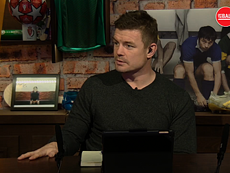 Brian O'Driscoll's reaction to...
